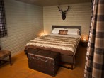 Bed in woodcutter hut